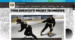Desktop Screenshot of hockey-techniques.com